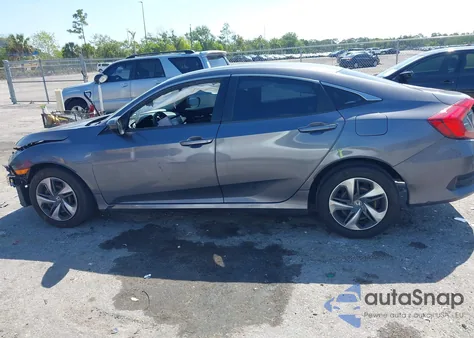2020 Honda Civic Lx из США, поврежденный, VIN 2HGFC2F69LH588815
